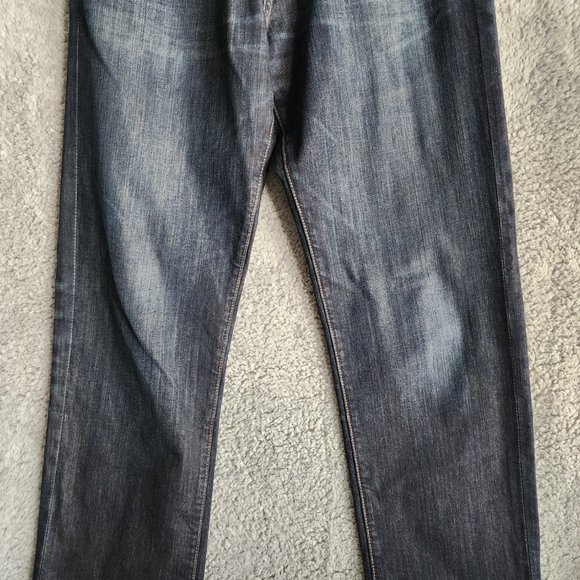 Lucky Brand Mens Jeans 34x29 221 Original Straight Dark Wash - Picture 5 of 9
